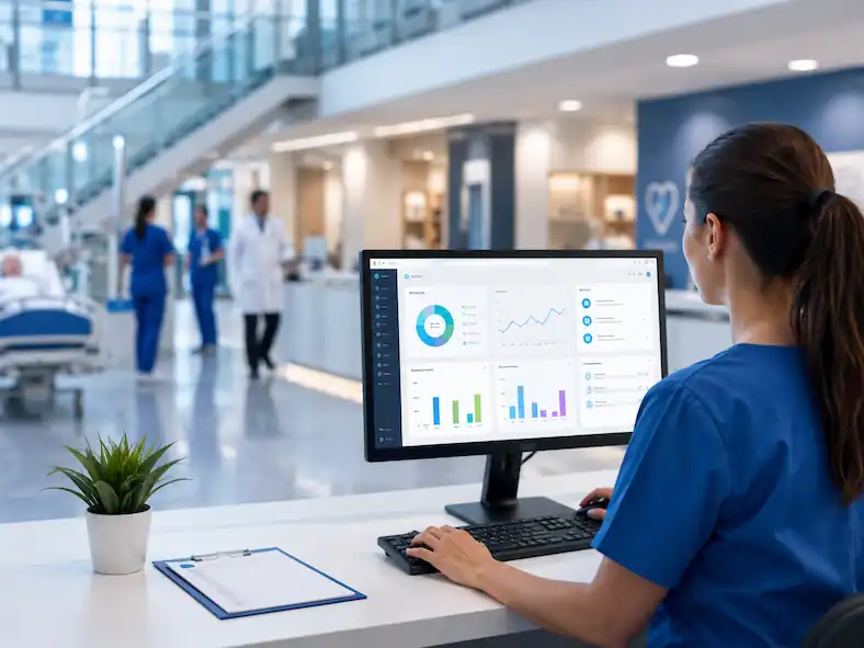 Sistema para hospital com operação assistencial conectada